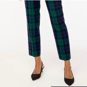 J. Crew Black Watch plaid Holland pant. Size 2.